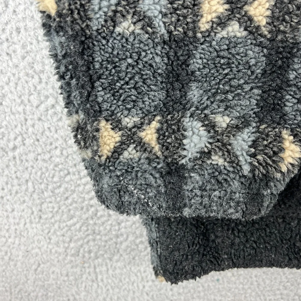 Vintage 90s North Face Snowflake 1/4 Zip Fleece Jacket Mens XL TG Aztec Pullover - Picture 5 of 12